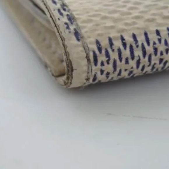 AUTH LOUIS VUITTON Damier Azul Leather Key Case Holder - Picture 11 of 11